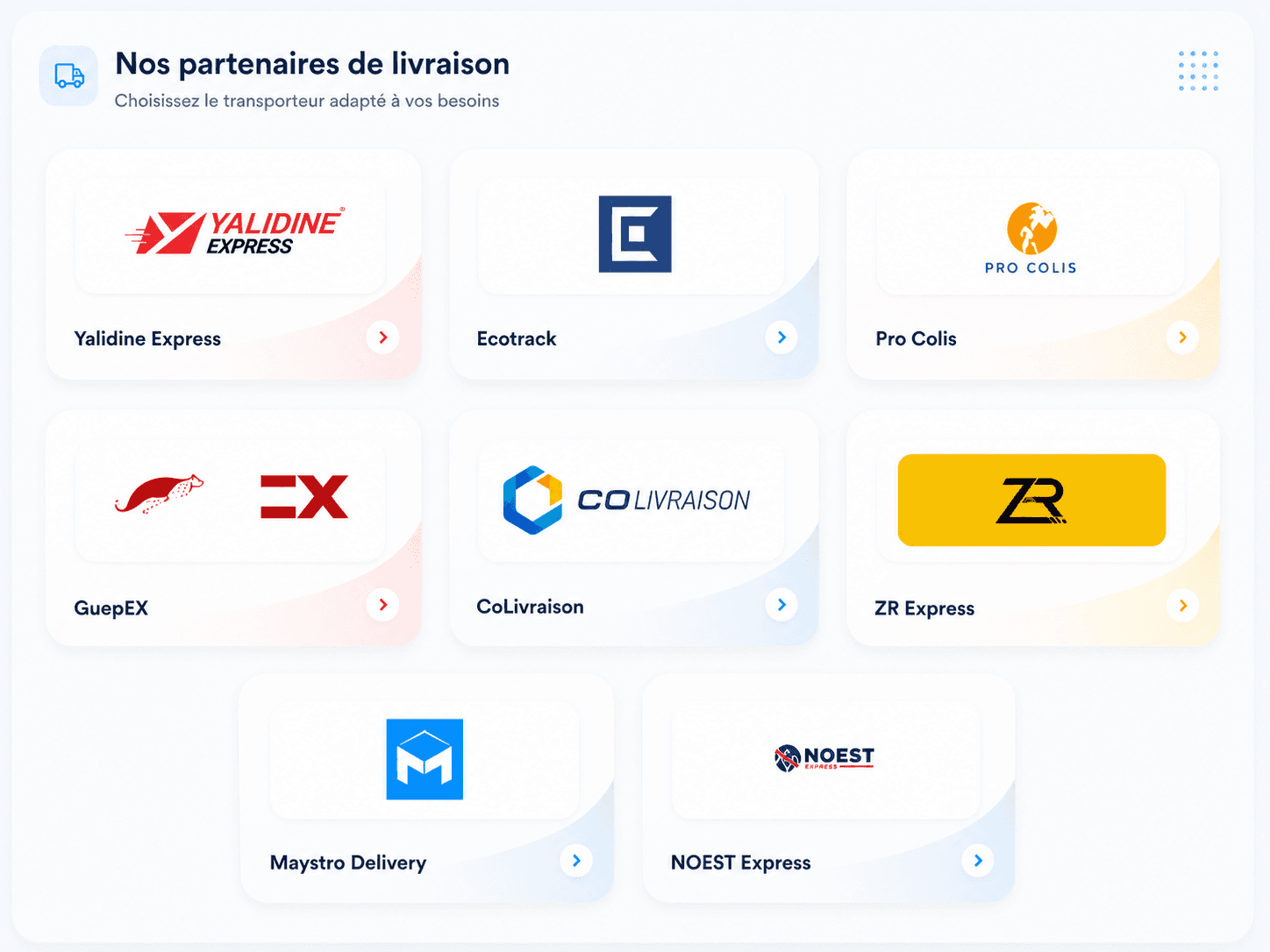Livraison algérienne automatisée et suivi colis en temps réel dans AlphaEcom