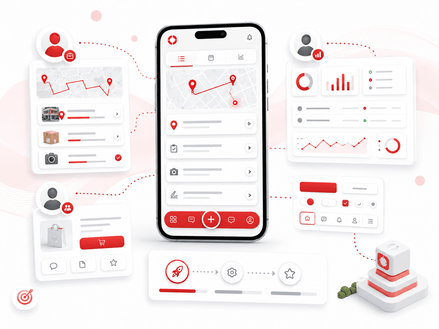 Connected mobile application experience
