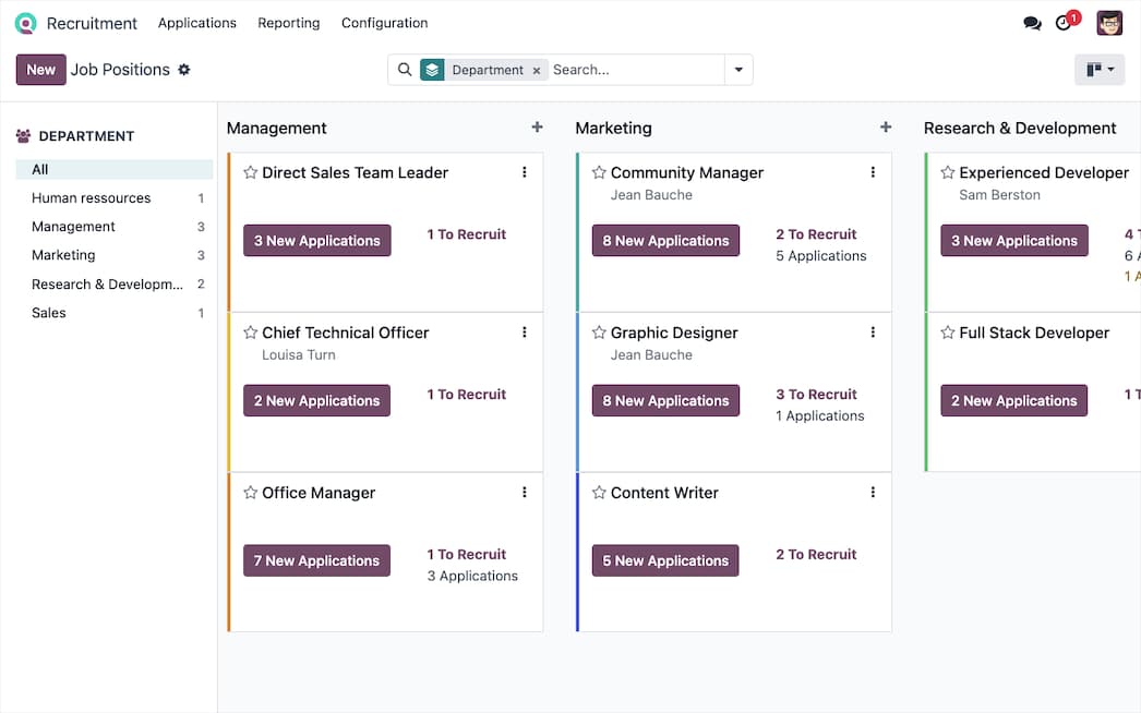Odoo HR and payroll in Algeria