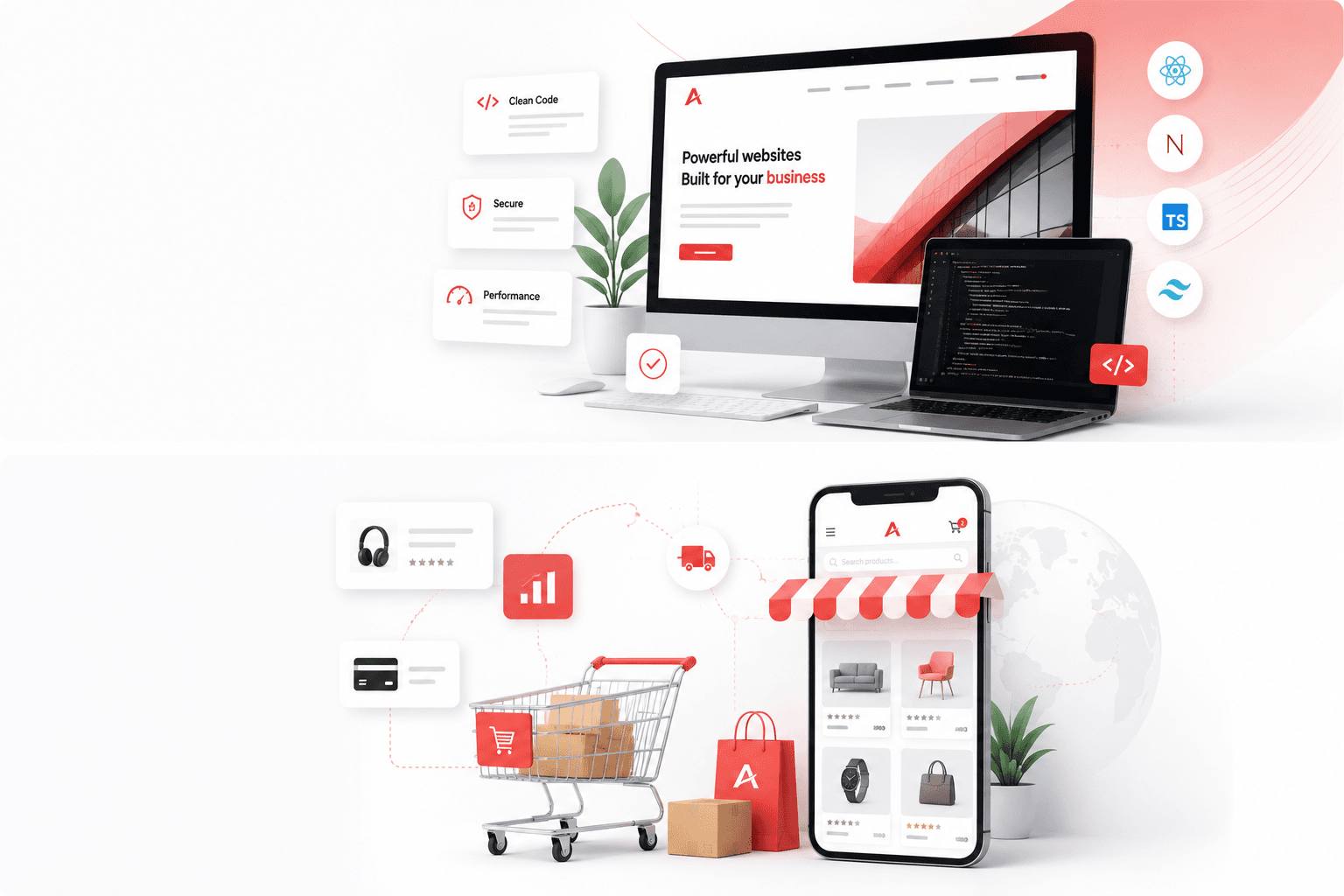 Web strategy and connected digital experience