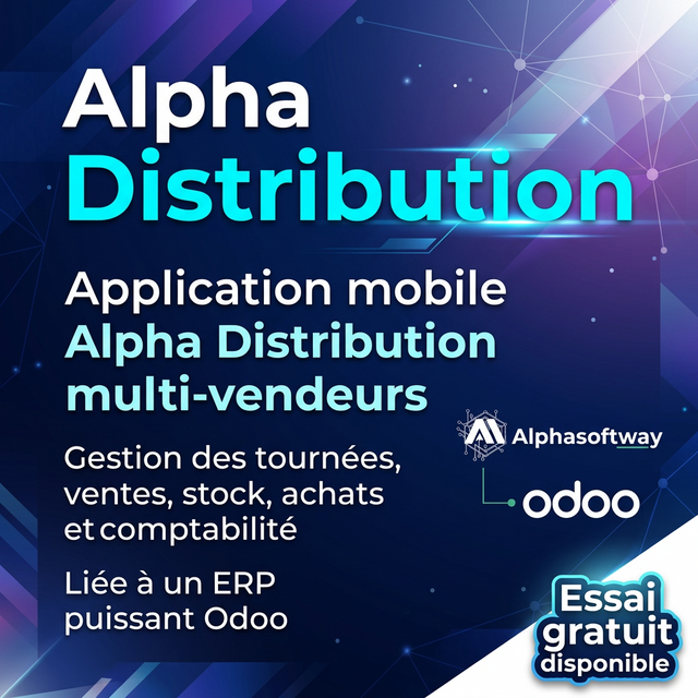 Alpha Distribution - ERP et tableaux de bord