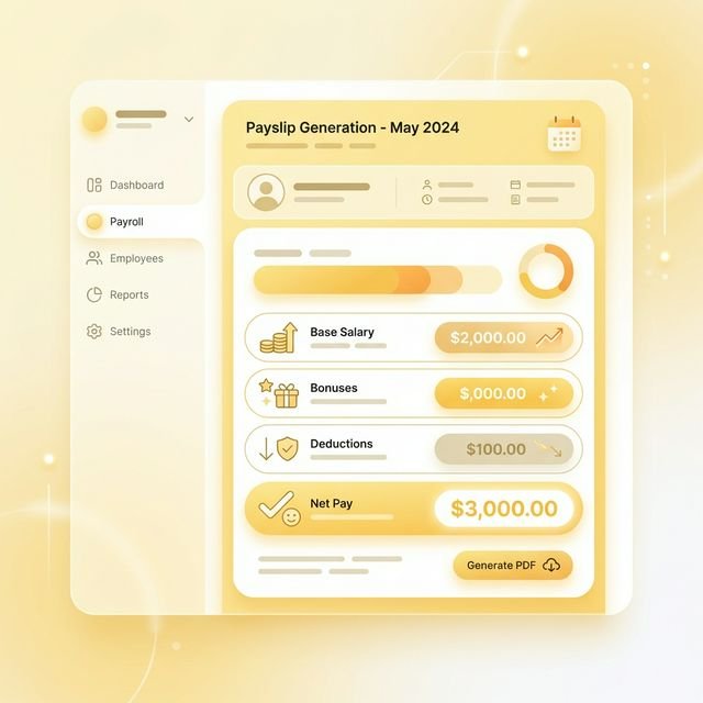 Odoo Paie Algérie - Fiche de paie