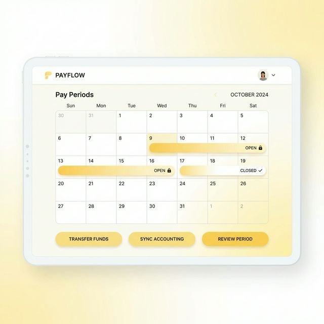 Odoo Paie Algérie - Périodes de paie et exercices