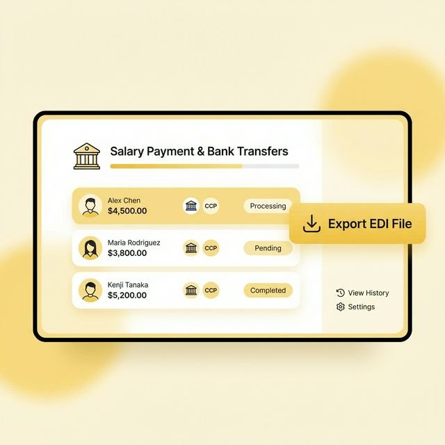 Odoo Paie Algérie - Virements bancaires et paiements